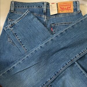 Levi's Medium Blue 511 Slim Straight Jeans